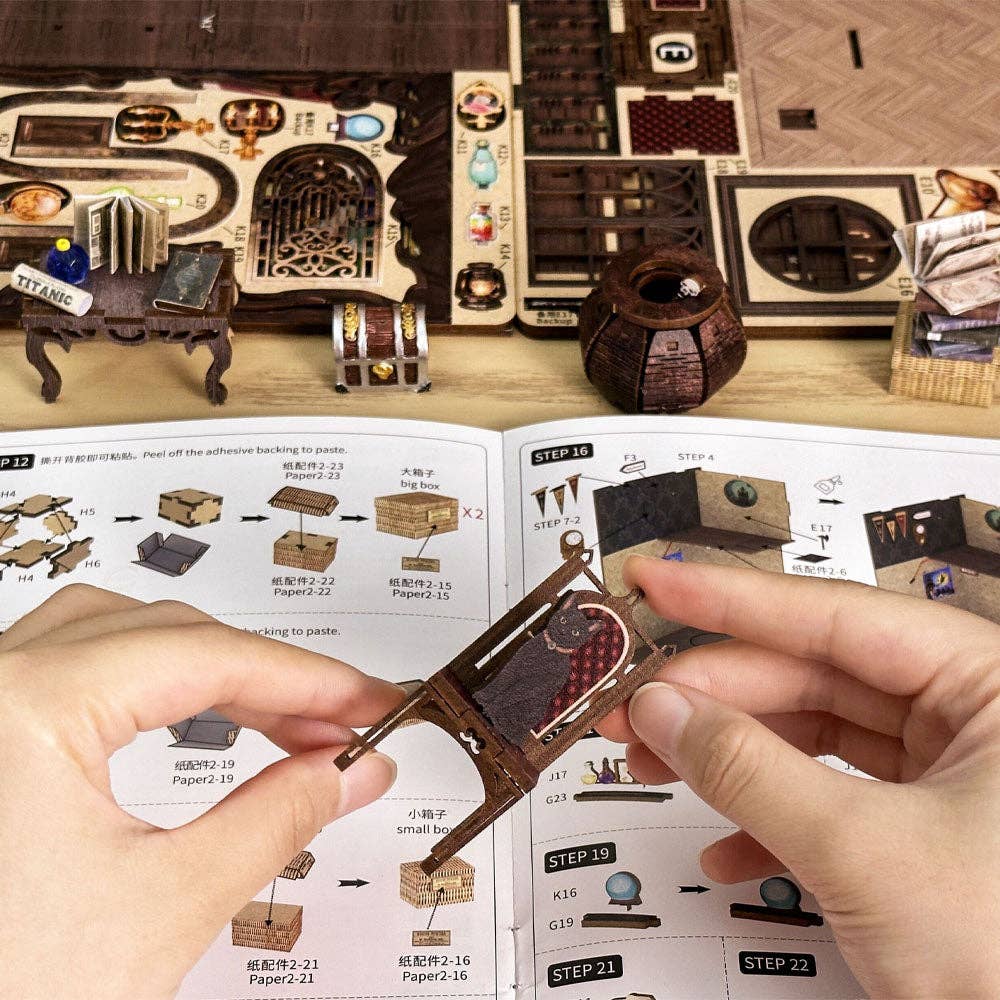 DIY Book Nook Kit - Magic Pharmacist