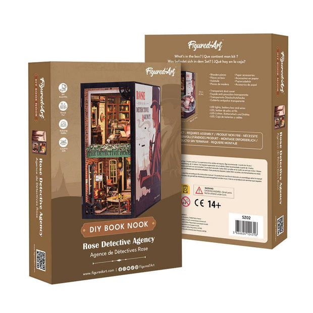DIY Book Nook Kit - Rose Detective Agency