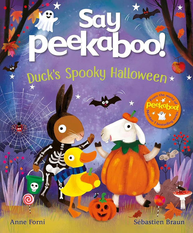 Say Peekaboo! Duck's Spooky Halloween cover image
