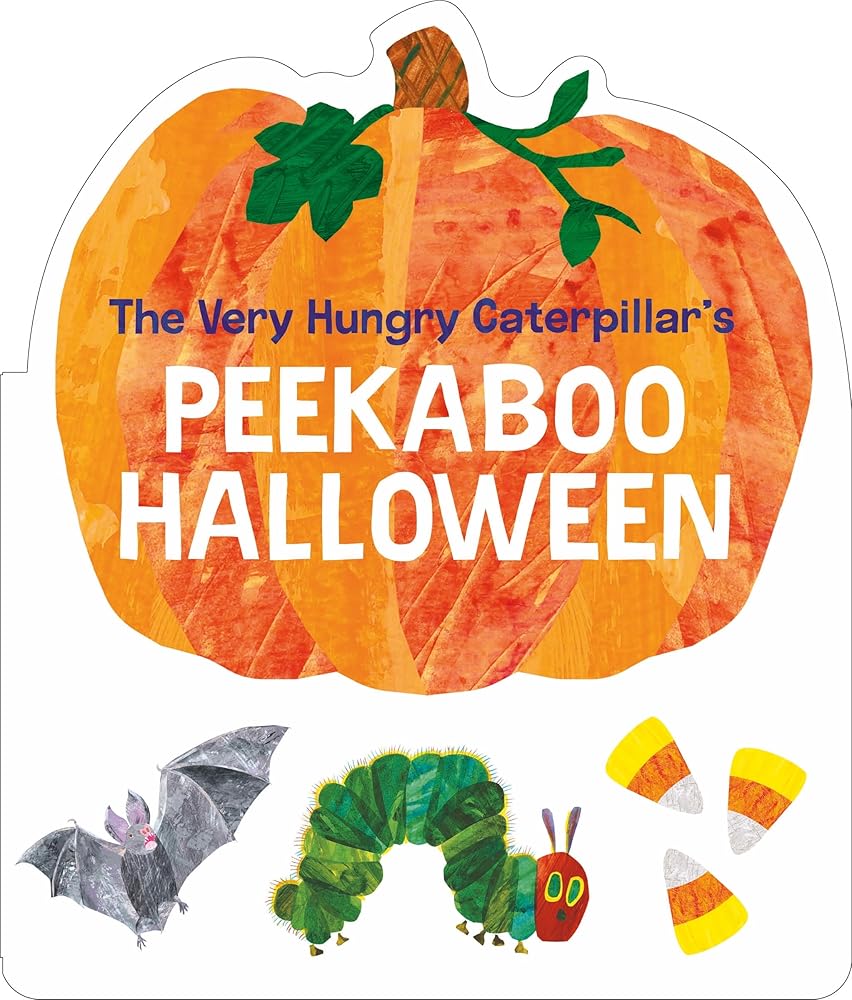 Puffin The Very Hungry Caterpillars Peekaboo Halloween. cover image
