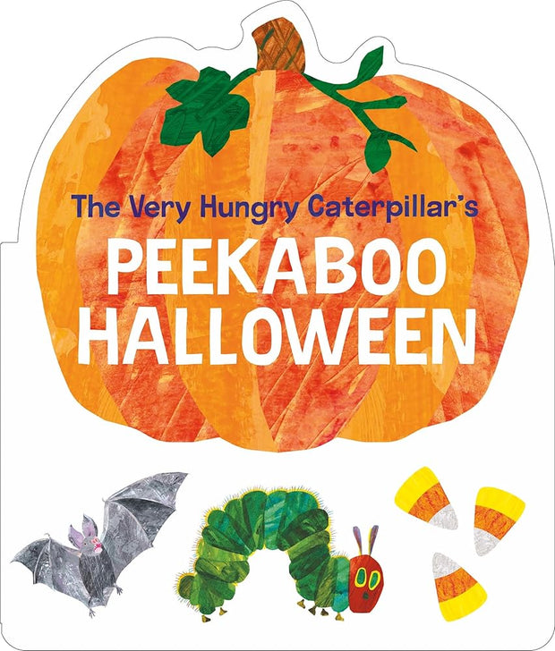 Puffin The Very Hungry Caterpillars Peekaboo Halloween. cover image