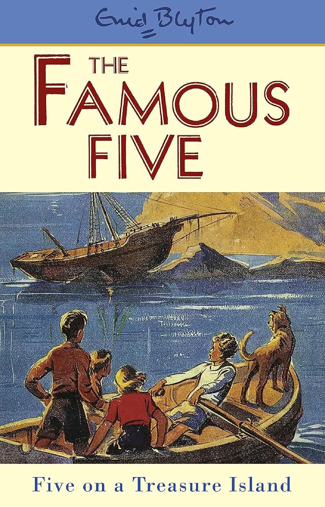 Five on a Treasure Island (Famous Five) cover image