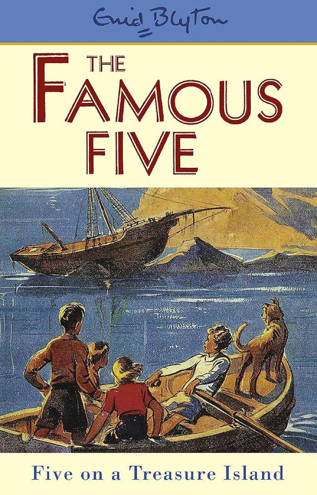 Five on a Treasure Island (Famous Five) cover image