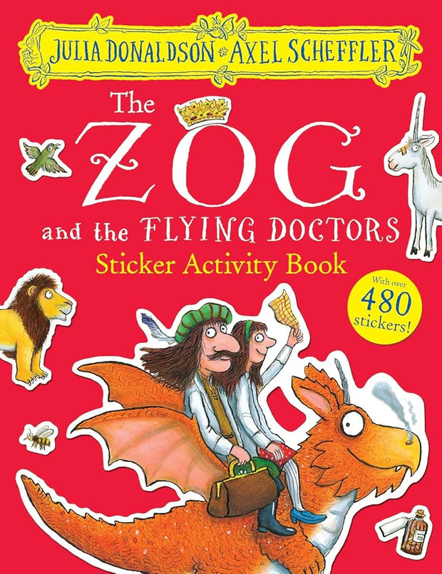 Zog and the Flying Doctors Sticker Book cover image