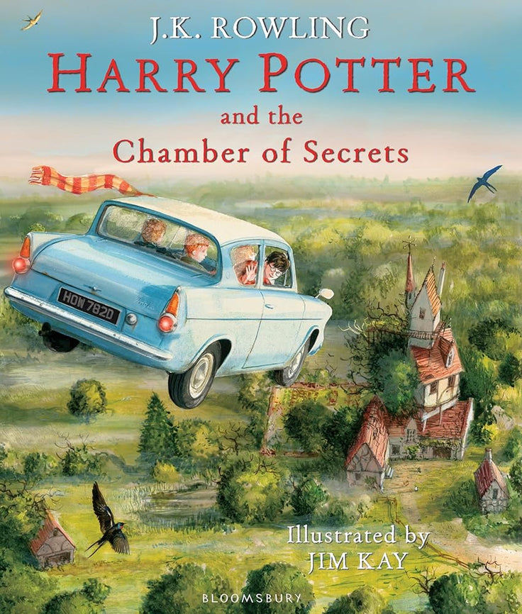 Harry Potter and the Chamber of Secrets: Illustrated Edition cover image