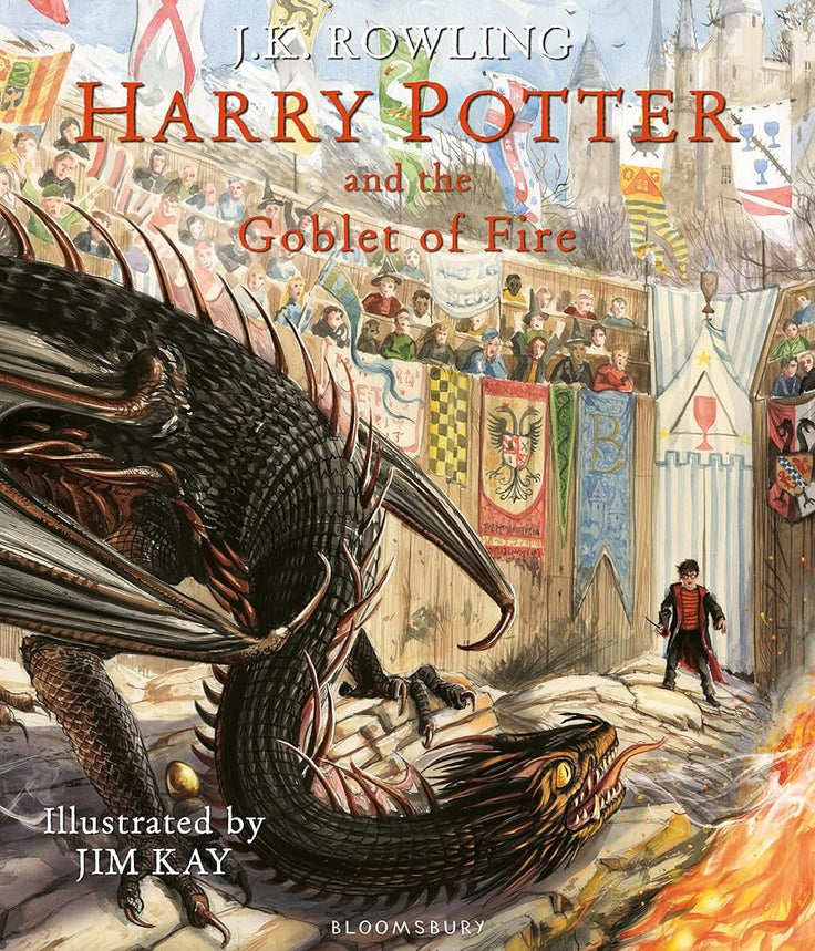 Harry Potter and the Goblet of Fire: Illustrated Edition cover image