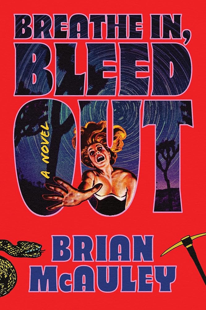 Poisoned Pen Press Breathe In, Bleed Out. cover image