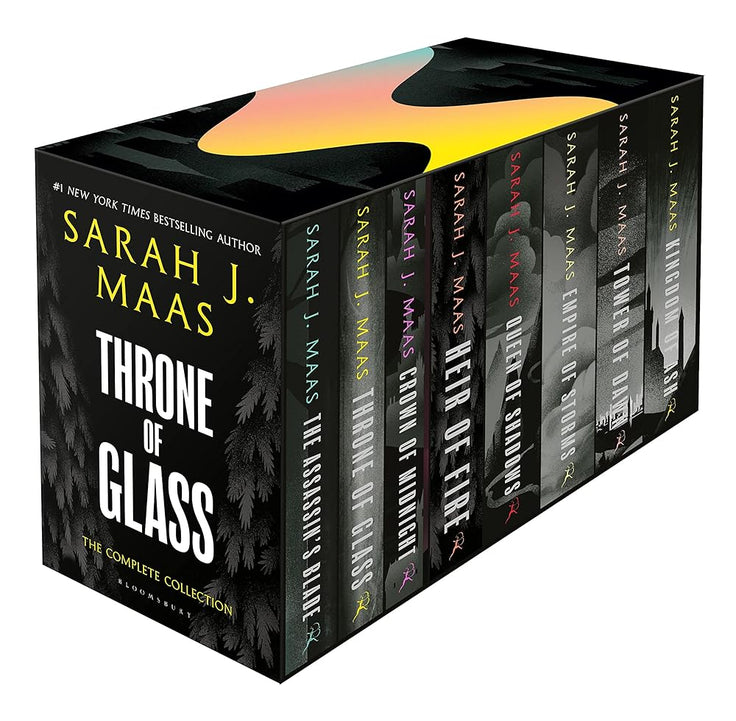 Throne of Glass Box Set [paperback] Sarah J. Maas [Jun 29, 2023] cover image