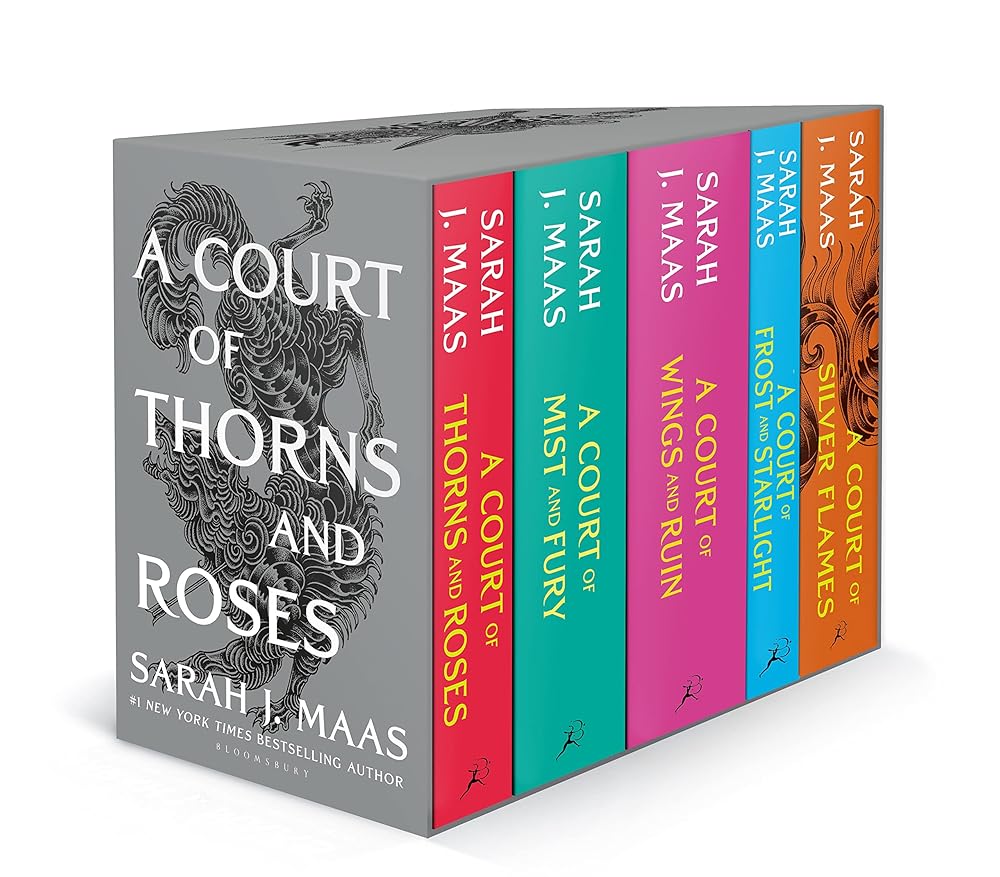 A Court of Thorns and Roses Paperback Box Set (5 books): The first five books of the hottest fantasy series and TikTok sensation: 1-5 cover image