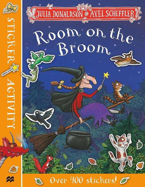 Room on the Broom Sticker Book cover image