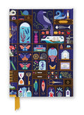 Jenny Zemanek: A Cabinet of Curiosities (Foiled Journal) (Flame Tree Notebooks) cover image