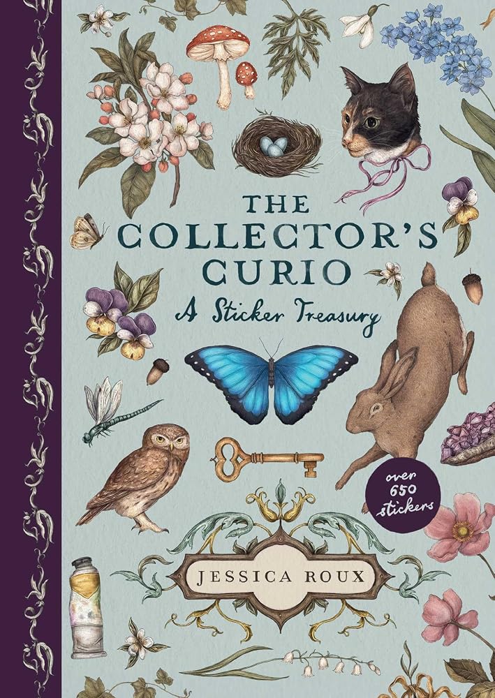 The Collector's Curio: A Sticker Treasury cover image