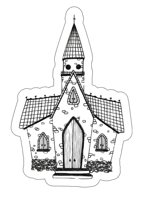 Church Vinyl Sticker
