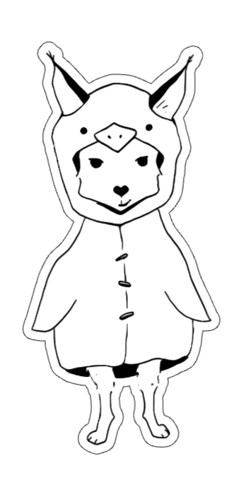 Fox In the Hen House Vinyl Sticker