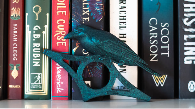 The Raven's Watch: Gothic Page Holder