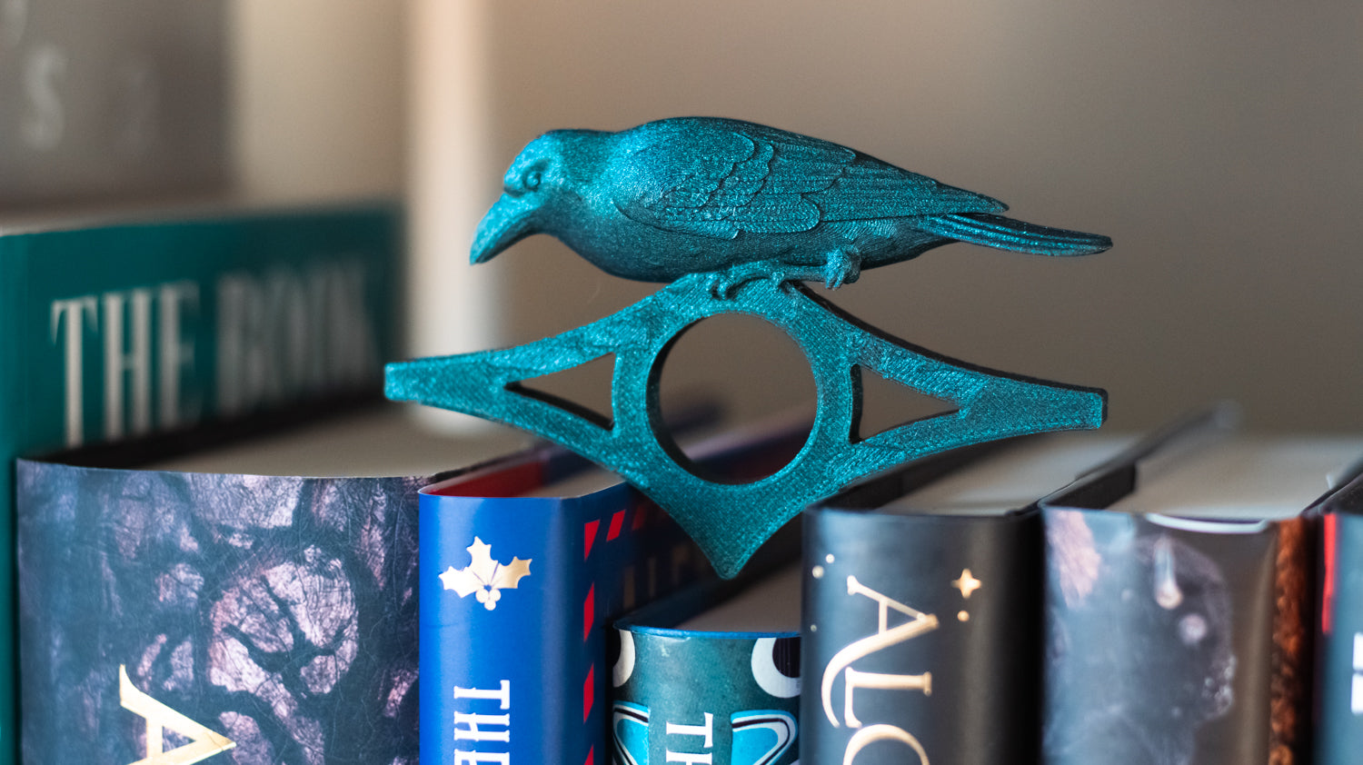 The Raven's Watch: Gothic Page Holder
