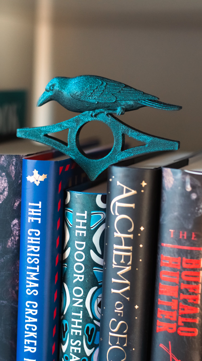 The Raven's Watch: Gothic Page Holder