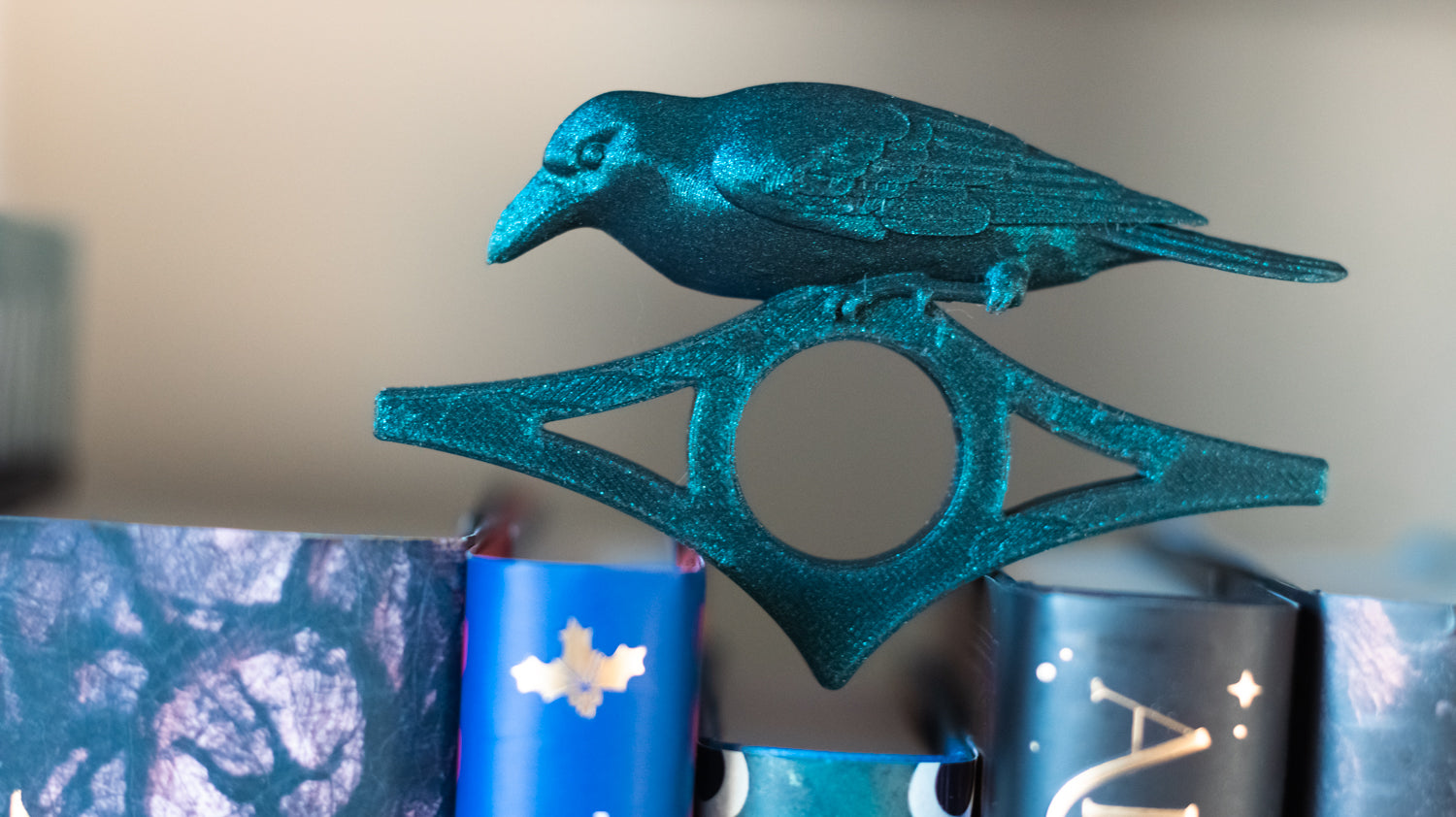 The Raven's Watch: Gothic Page Holder