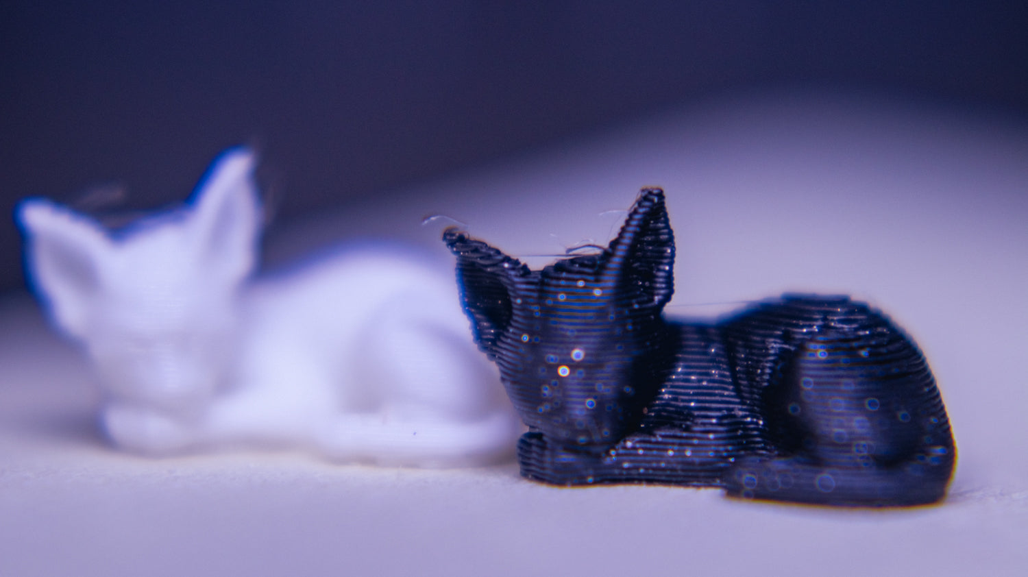 Mini Sphinx Cat — 3D Printed Miniature | 1:24 Scale