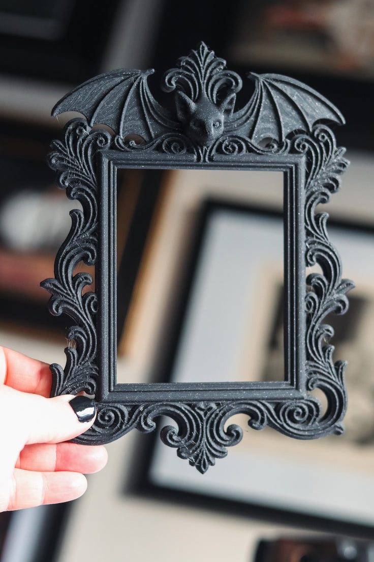 Gothic Square Bat Frame