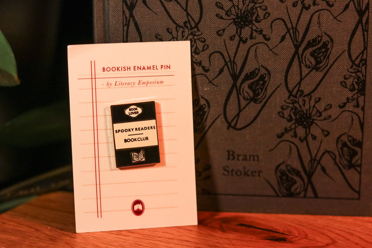 Spooky Readers Bookclub Enamel Pin Badge