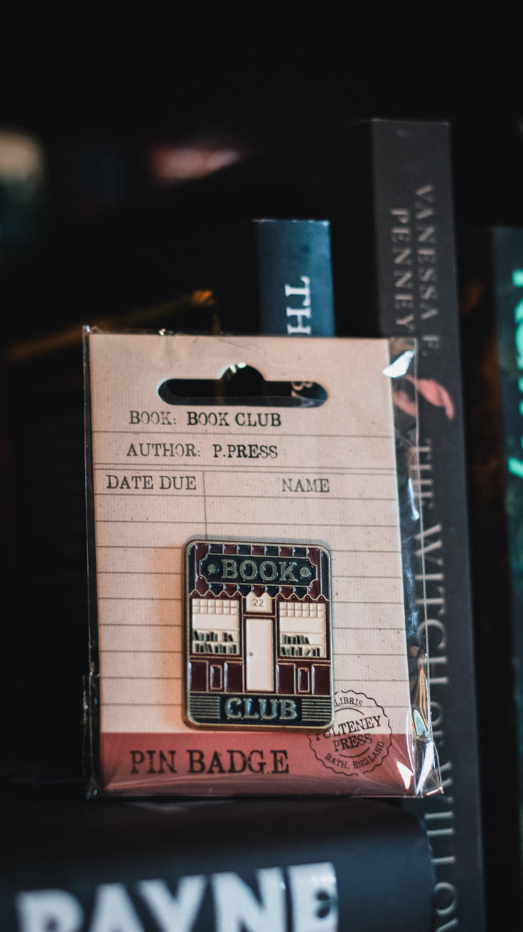 Book Club Pin Badge