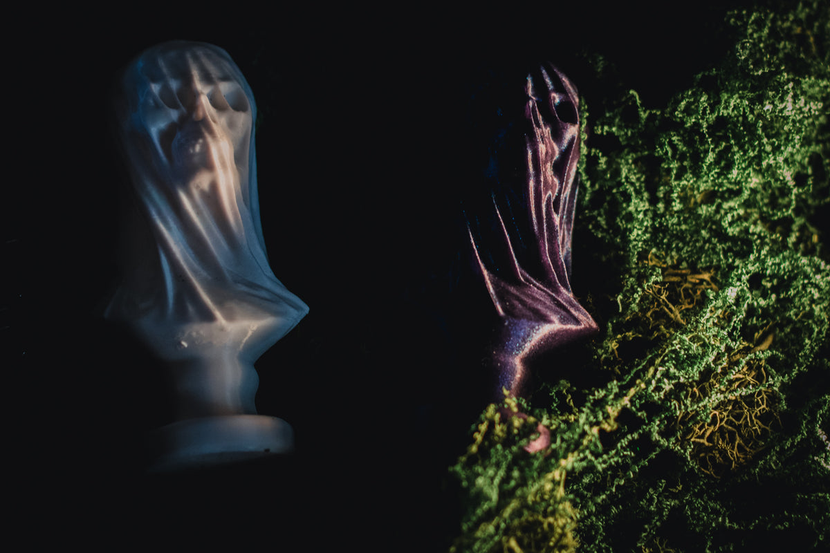 Veiled Skull Bust | 3D Printed