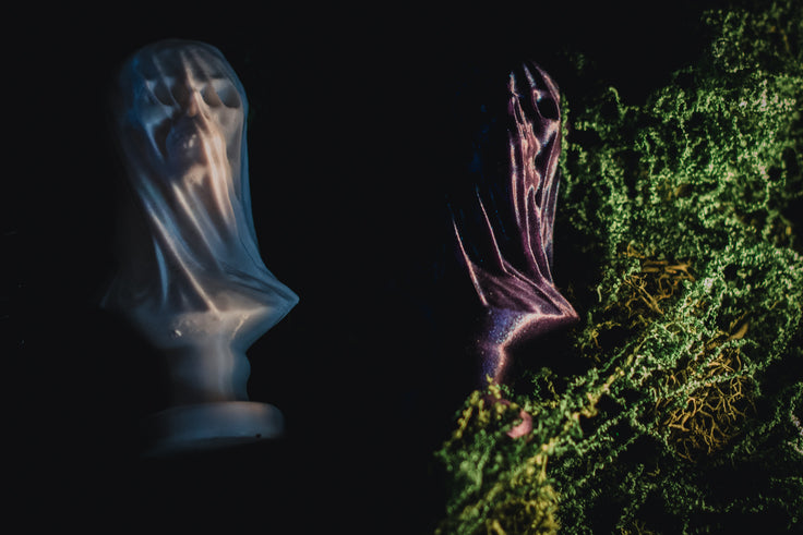 Veiled Skull Bust | 3D Printed