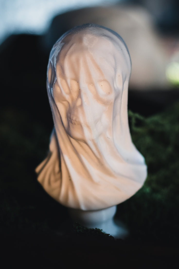 Veiled Skull Bust | 3D Printed