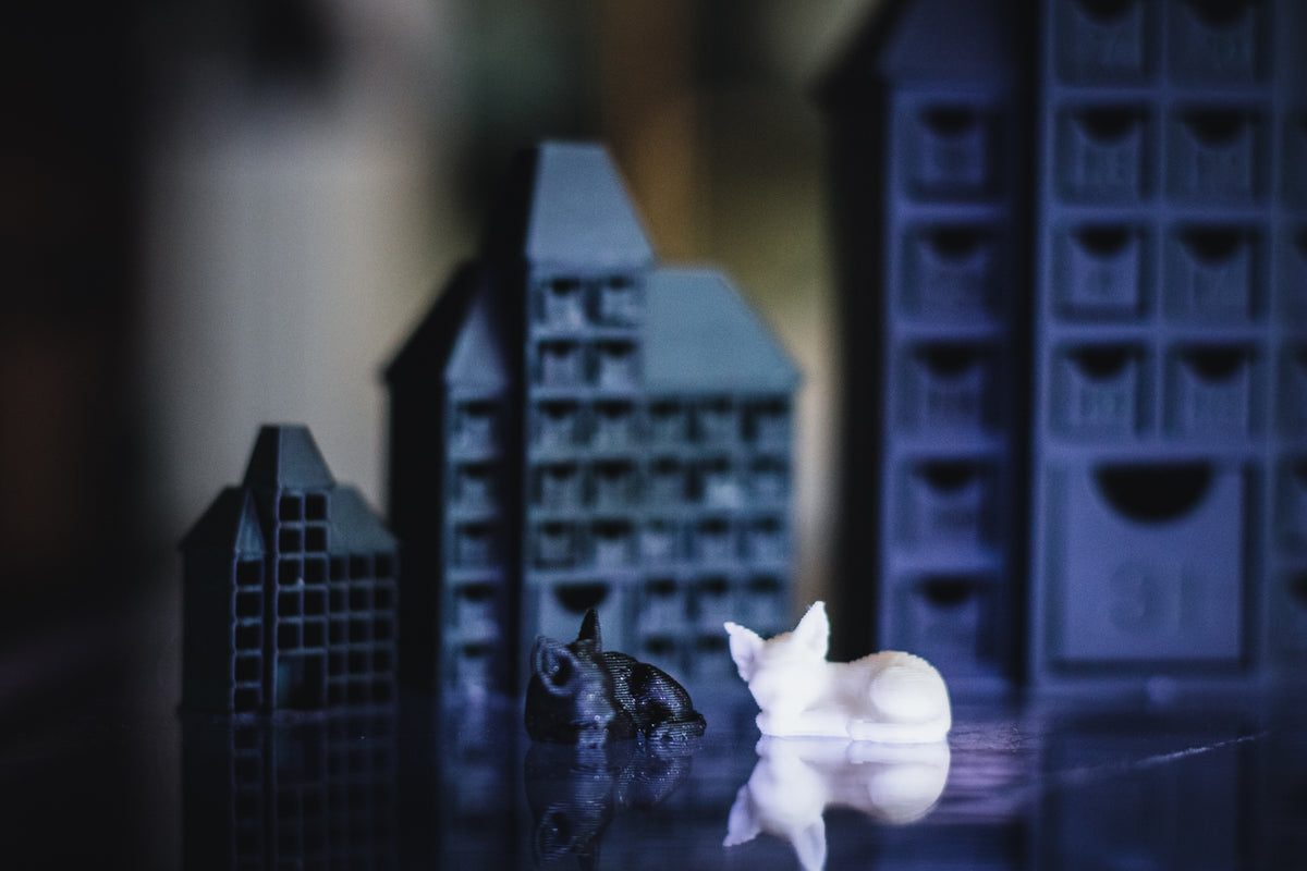 Spooky Halloween Advent Calendar Miniature, Gothic Haunted Dollhouse with Opening Drawers