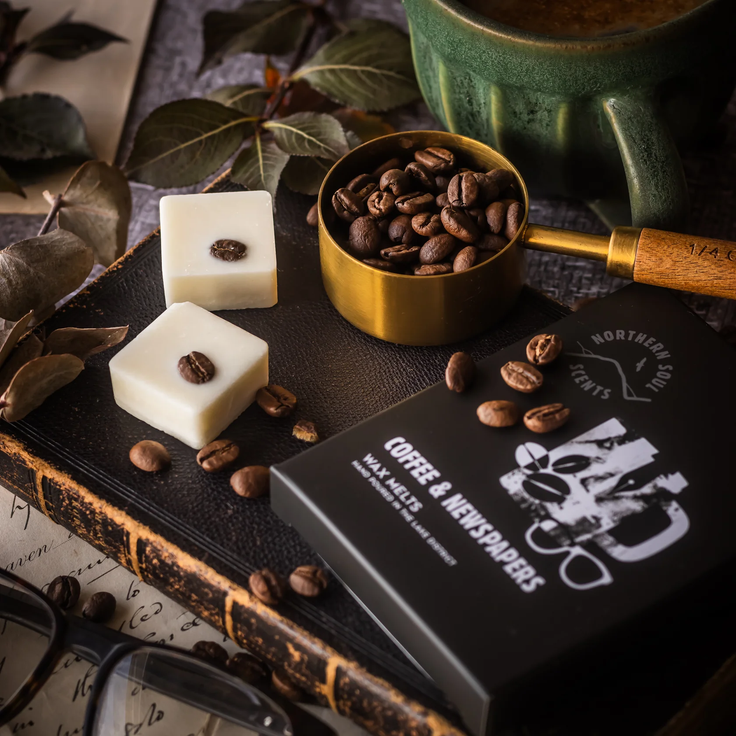 Coffee & Newspaper Wax Melts