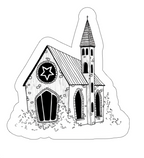 Pagan Church Vinyl Sticker