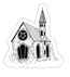 Pagan Church Vinyl Sticker