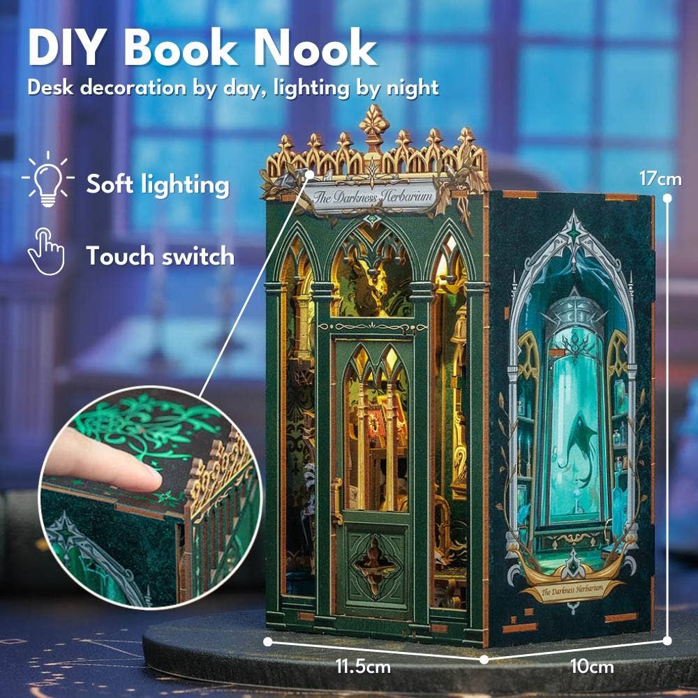 DIY Book Nook Kit - The Darkness Herbarium