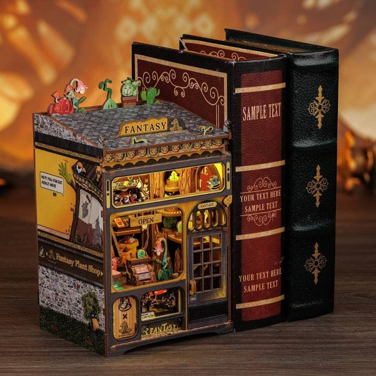 DIY Book Nook Kit - Fantasy Plant Shop